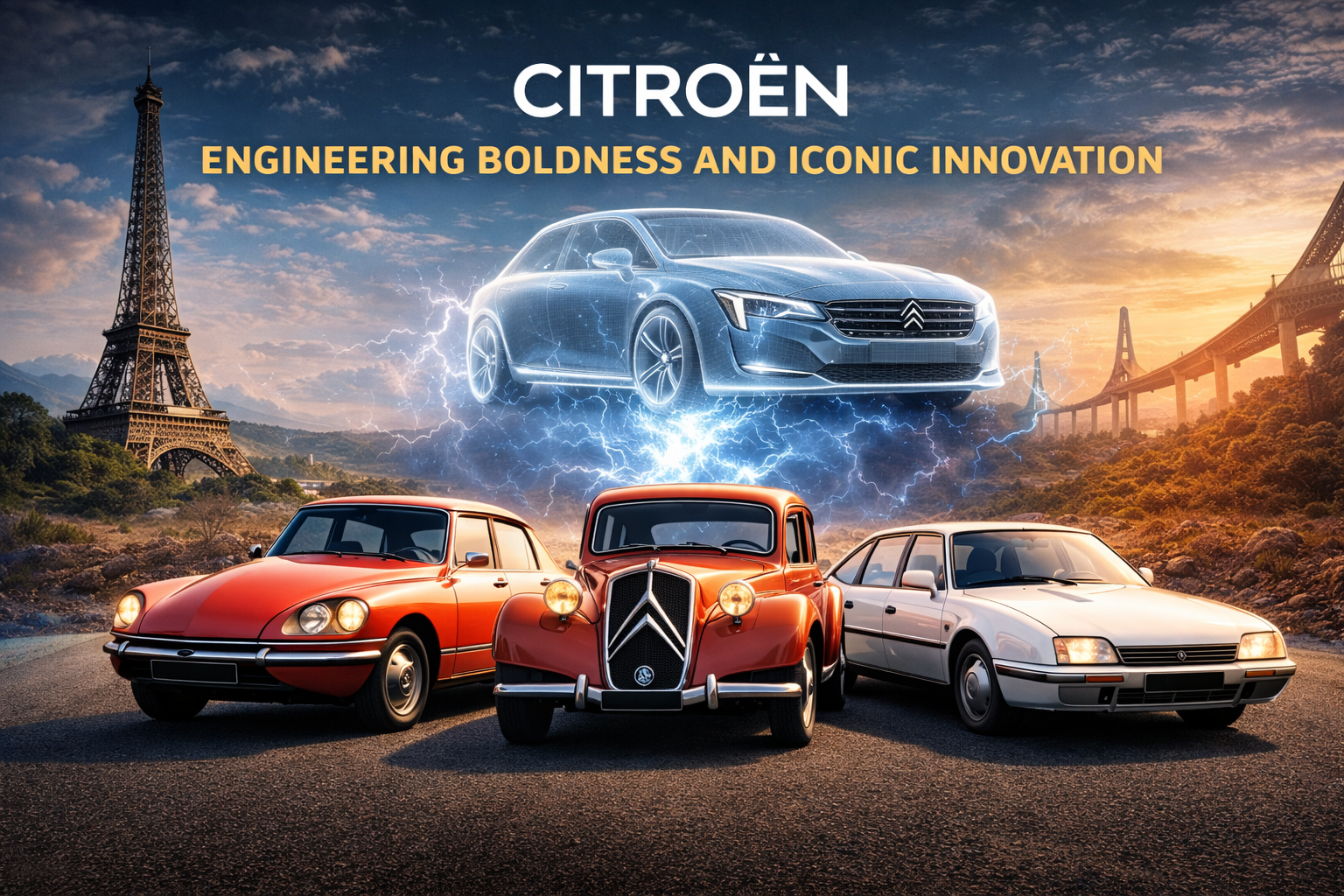 Citroen - Engineering Boldness and Iconic Innovation